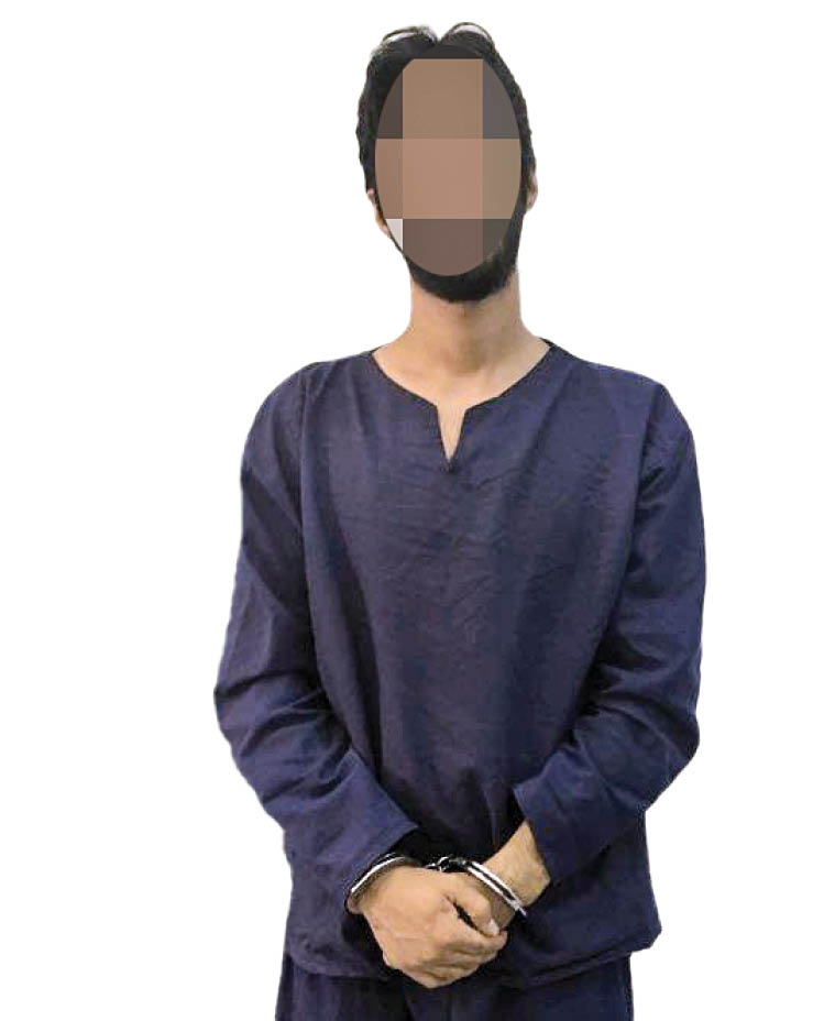 مرد جنایتکار پیش از رفتن پای چوبه دار به کام مرگ رفت