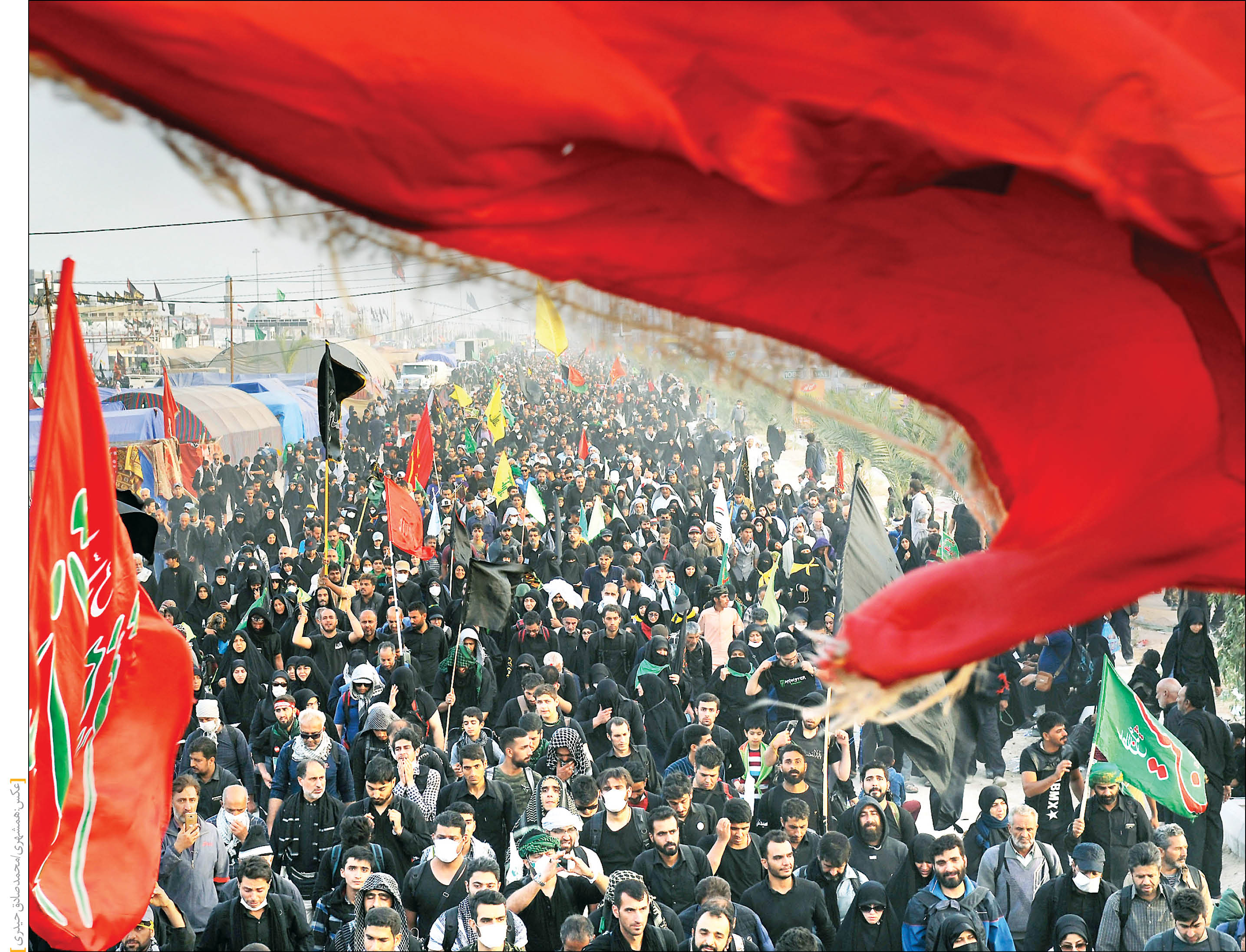 داوطلبانه در خدمت زوار الحسین ع