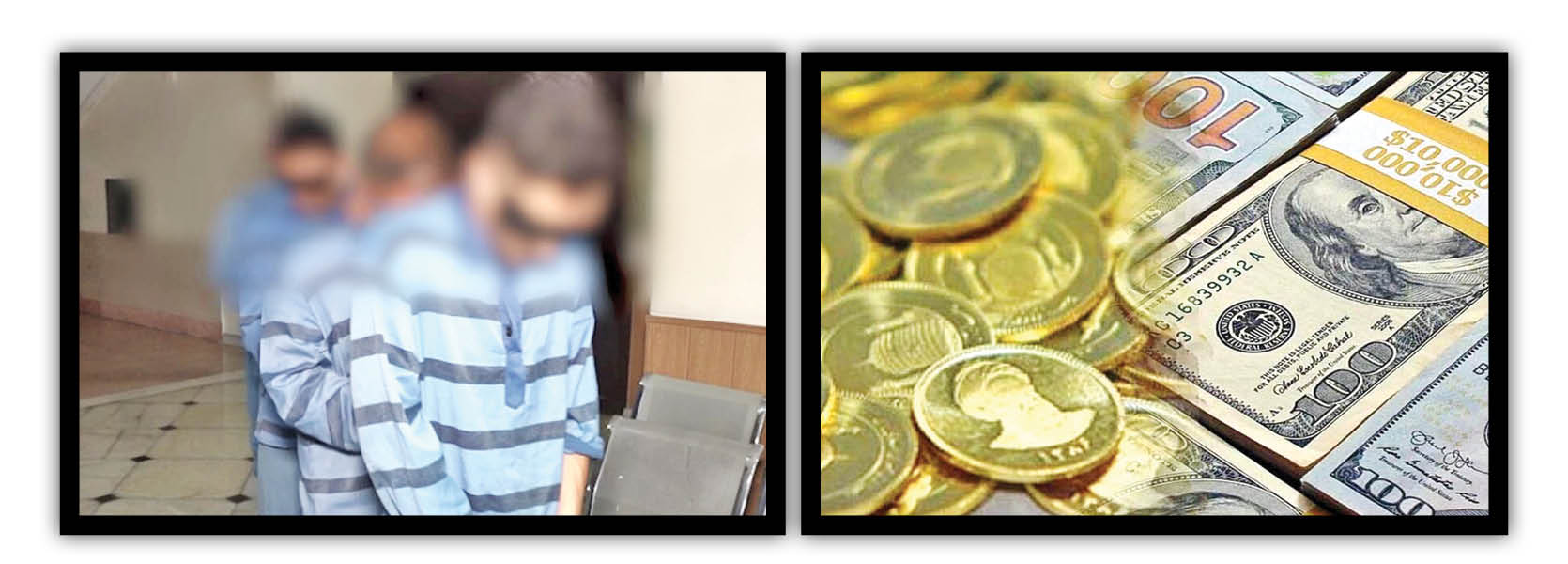 اعضای باندی که با ربودن مرد تاجر، میلیارد ها تومان سکه، شمش طلا و دلار از او سرقت کرده بودند، دستگیر شدند