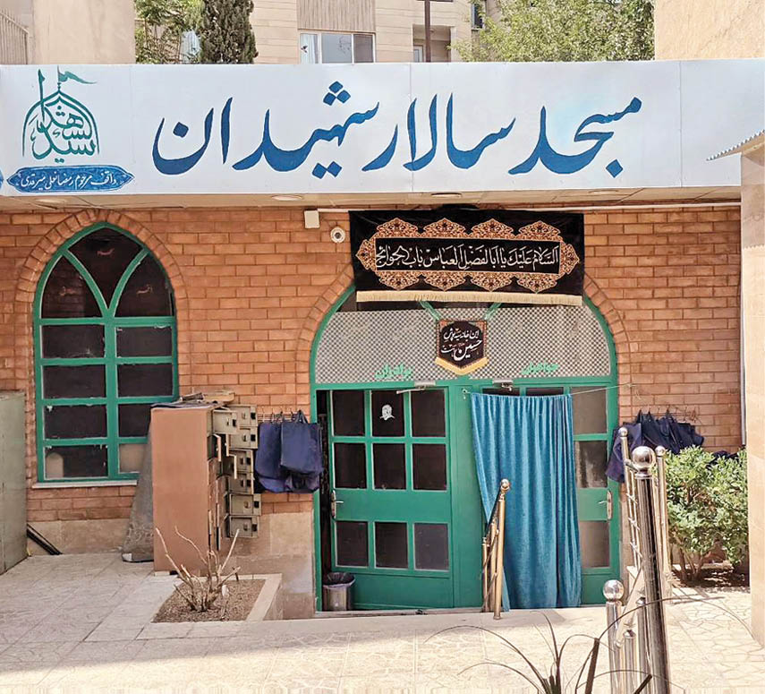 یادگاری از مسجد تاریخی قلعه یوسف‌آباد