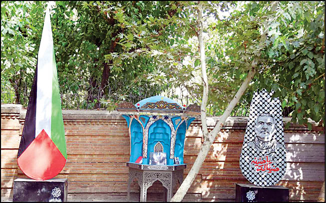 حجله‌های مدرن در میدان فلسطین