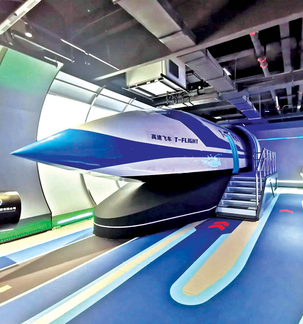 سرعت‌ سرسام‌آور یک قطار