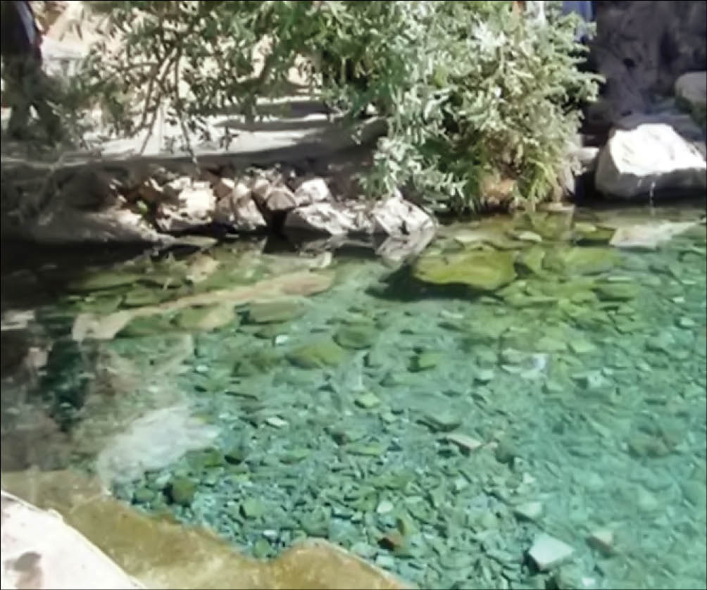 آب‌تنی در خنکای چشمه‌ها