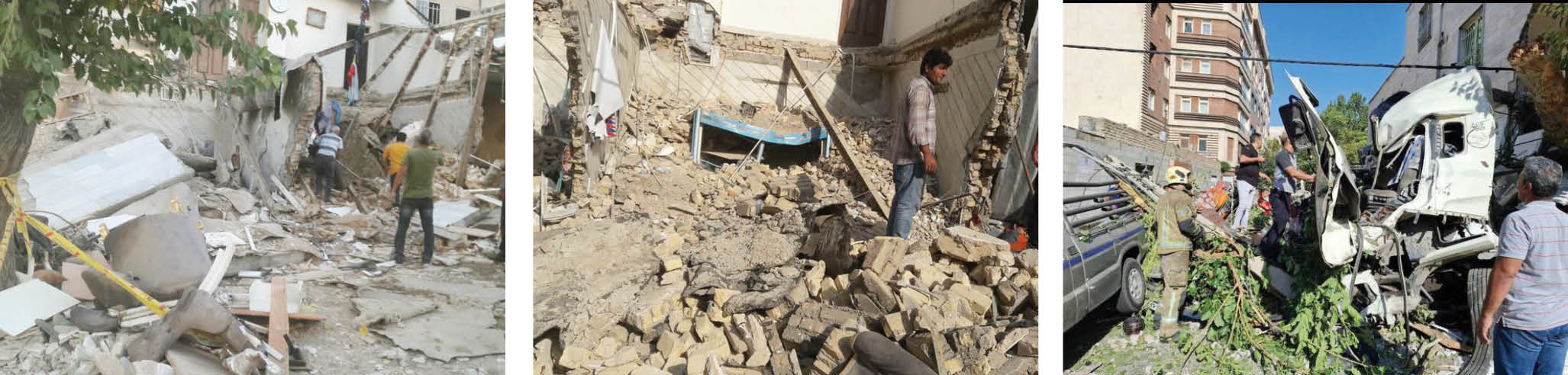 جزئیات تازه از تصادف مرگبار تریلی با 10خودرو و 4مغازه در خیابان استخر