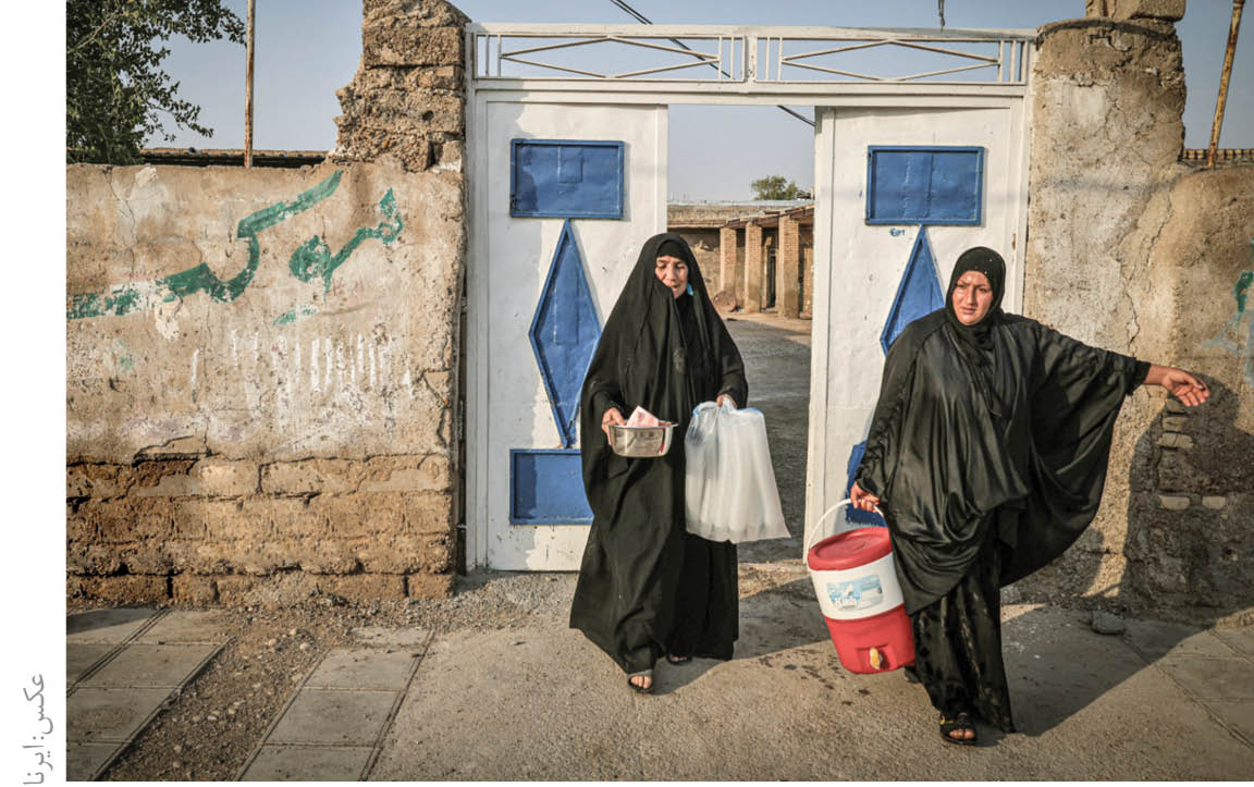 اهل «سادات» در انتظار زائران