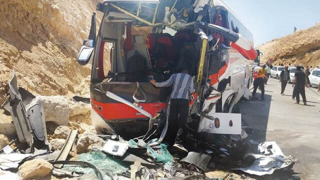 6 قربانی در تصادف مرگبار خودروهای زائران