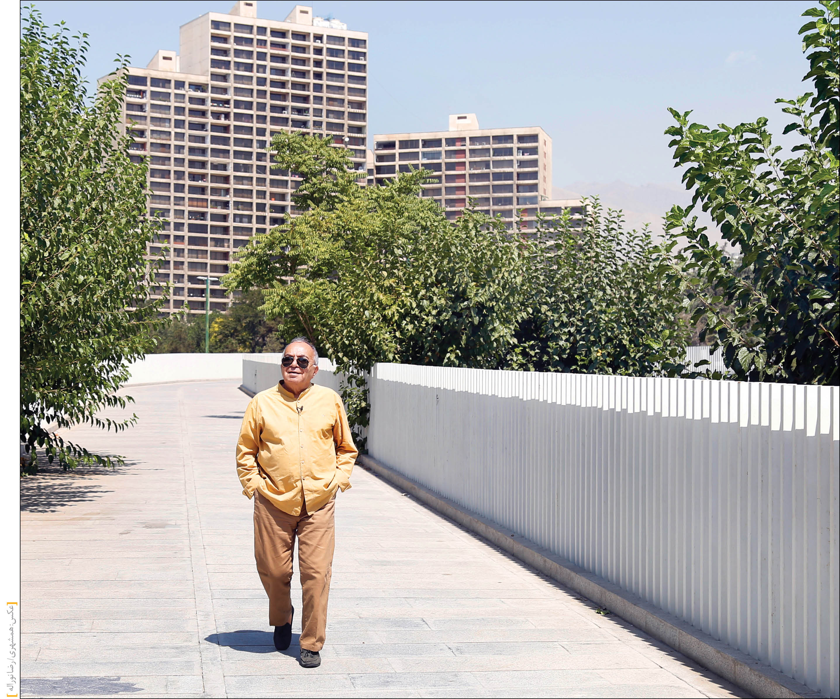 آقای نوستالژی روی پل تندرستی