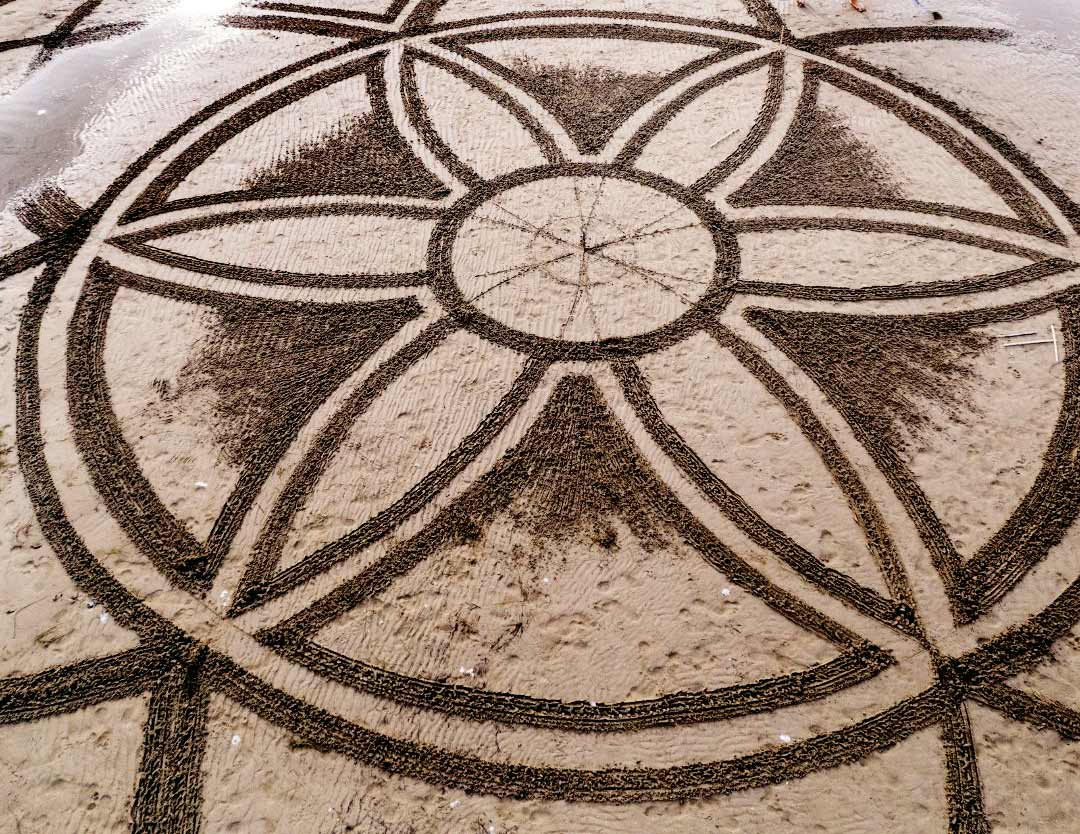 شن‌بازی‌های هنرمندانه