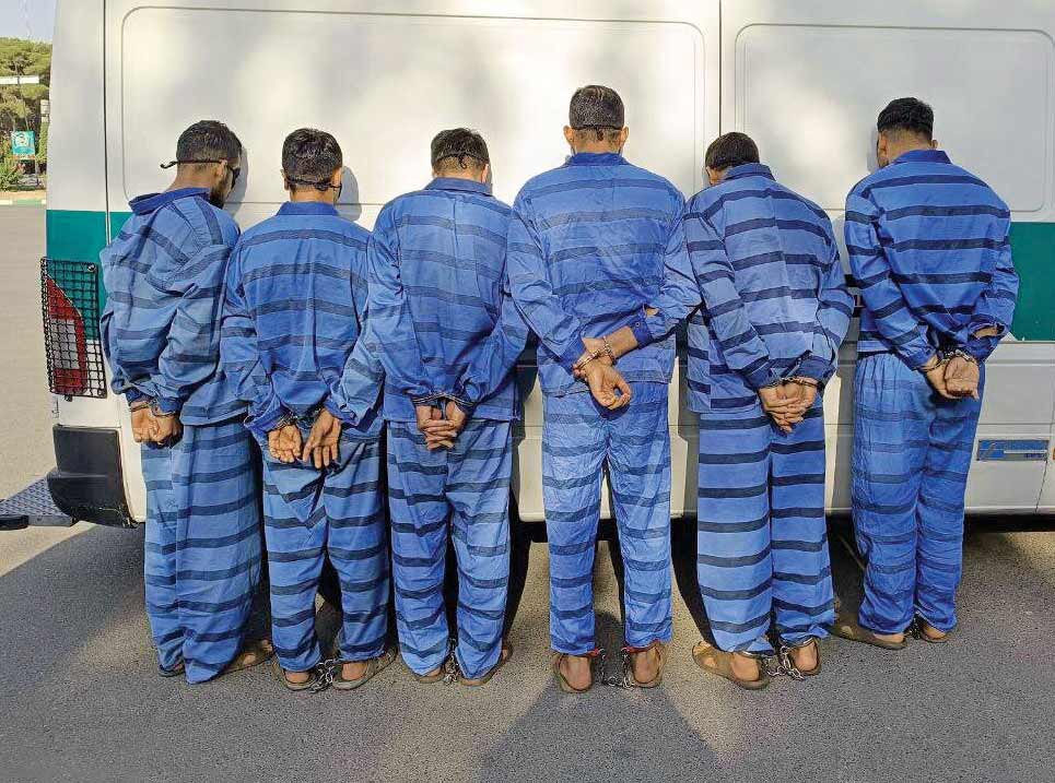 پرونده سارقان خشن در دادگاه