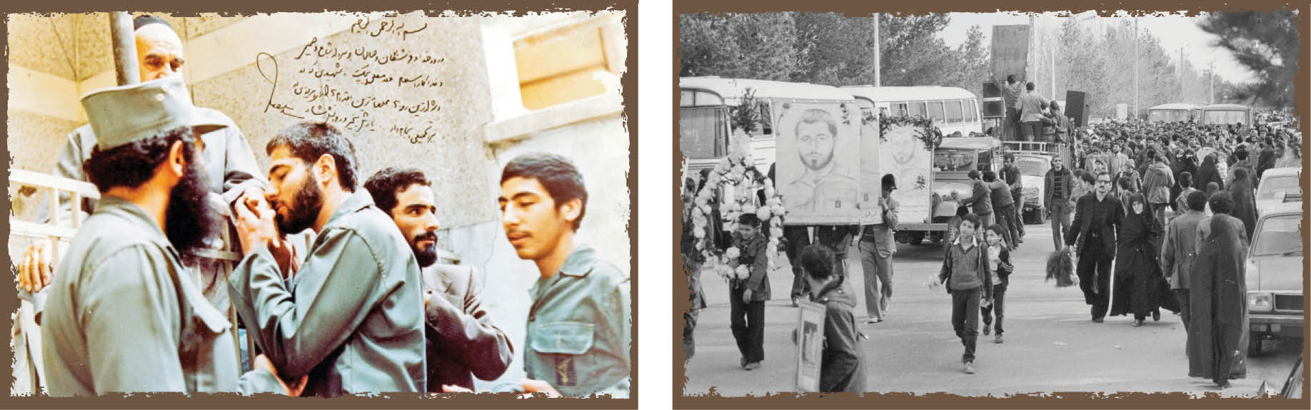 پیکر شهیدی که بوی عطر می‌داد