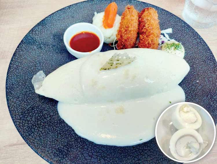 تخم‌مرغ‌هایی با زرده سفید