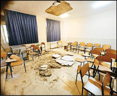 جابه‌جایی دانش‌آموزان از مدرسه تخریبی