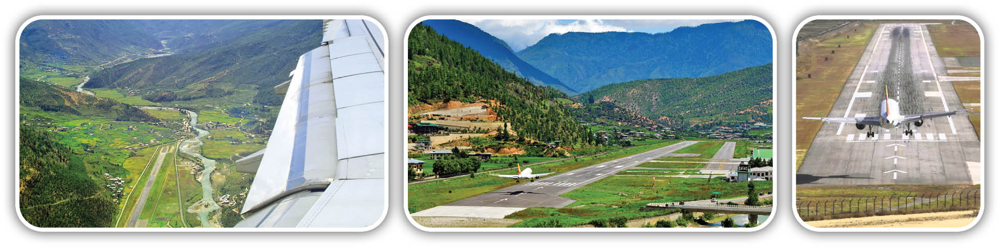 فرودگاه بوتان با باند پیچ دار