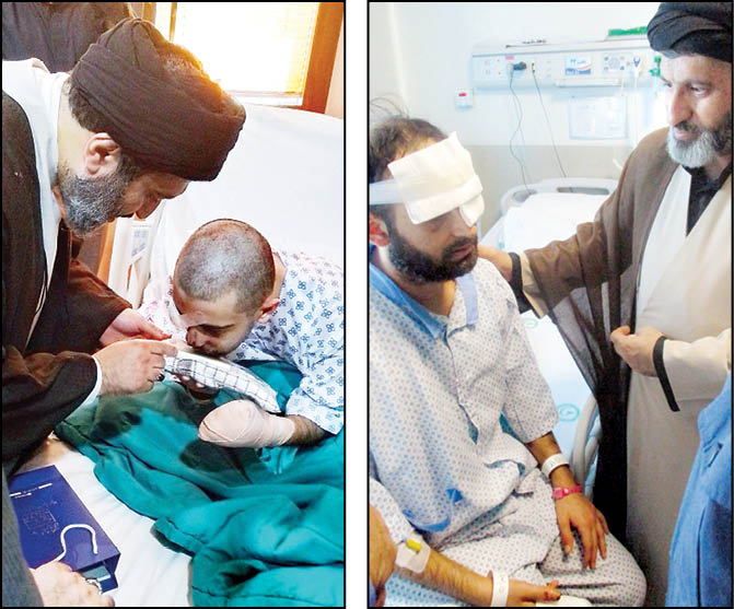 پیام رهبر انقلاب به جانبازان لبنانی