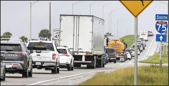 توفان میلتون در فلوریدا ۵ میلیون آمریکایی را آواره کرد