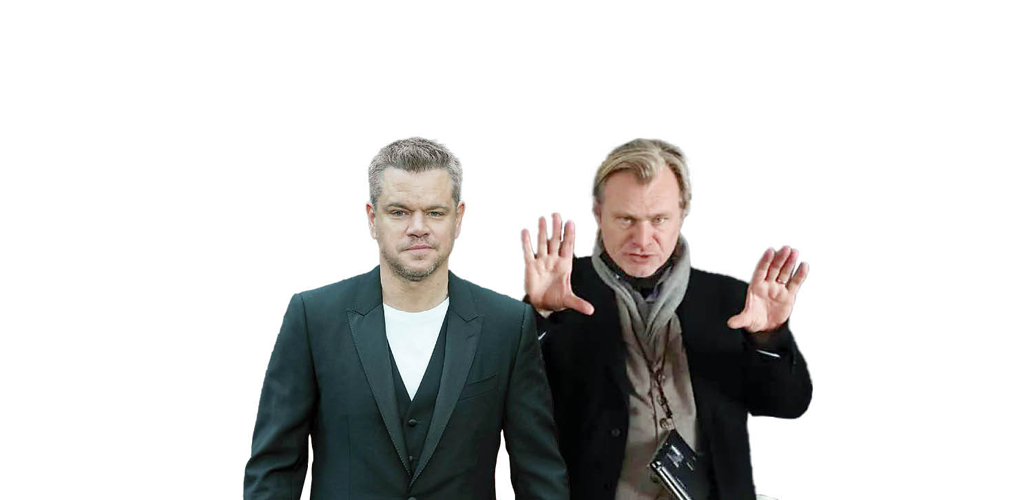 مت دیمون در فیلم تازه نولان