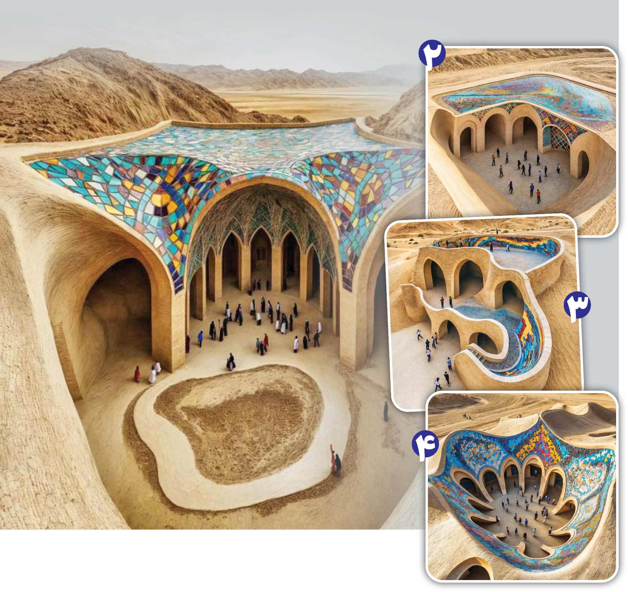 خلق زیبایی در دل کویر
