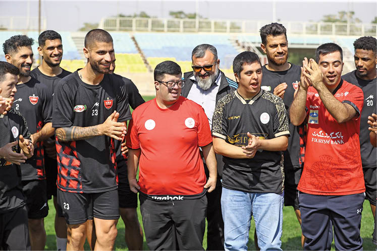 هواداران خاص پرسپولیس در آغوش ستاره ها