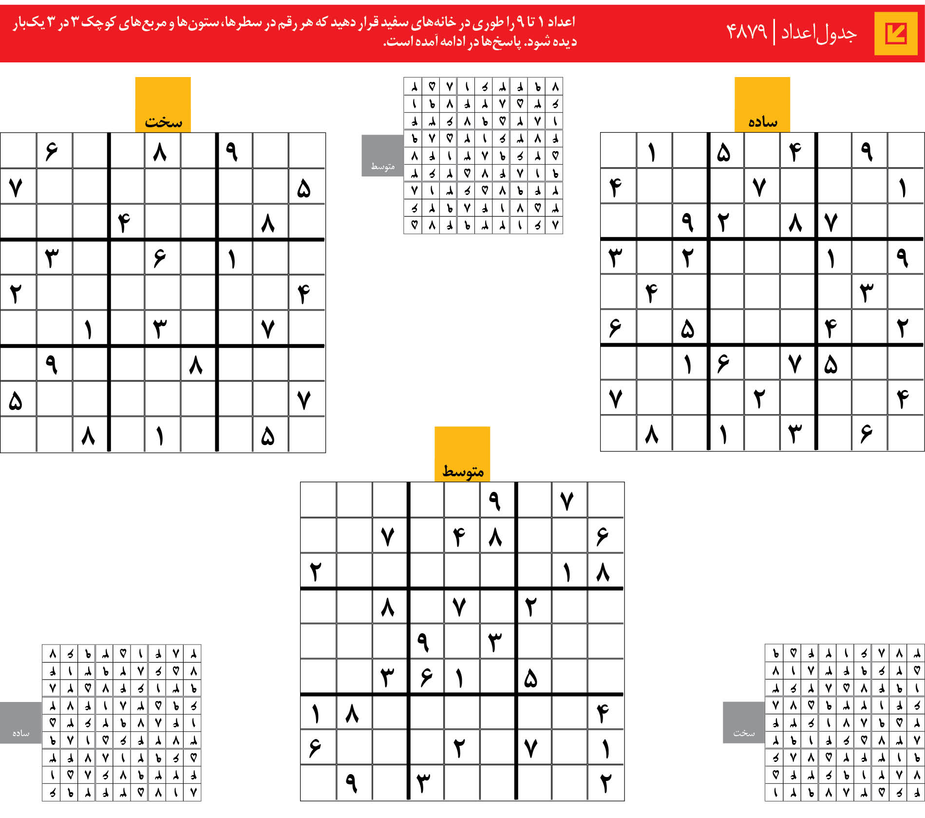 جدول‌اعداد | 4879