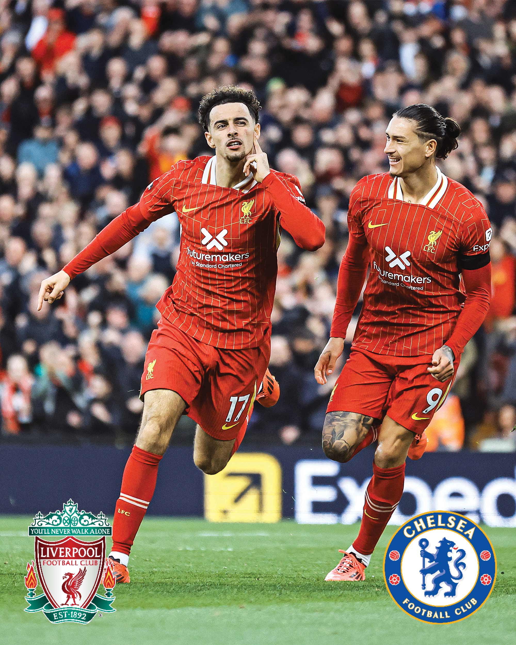 لیگ، قرمز است