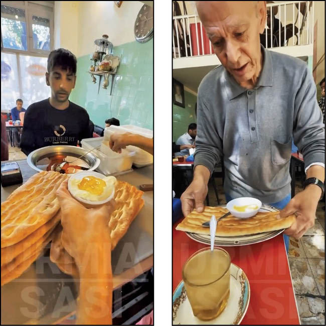 نخستین صبحانه‌فروشی ارومیه