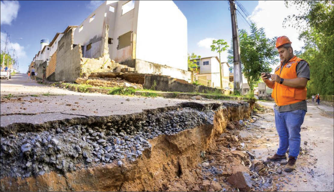 آسیب به طبیعت و فرونشست در شهر‌ها