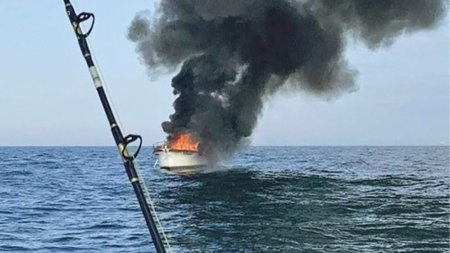 آتش زدن کشتی بعد از قتل ناخدا