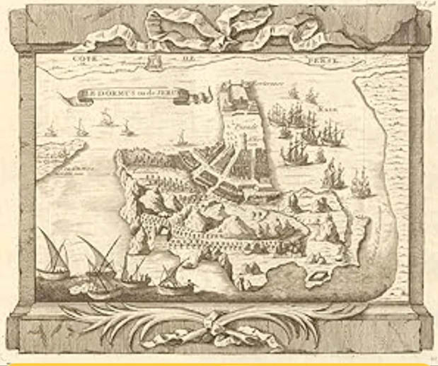 نقشه هرمز، 280سال پیش