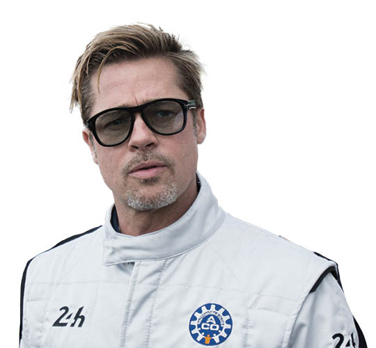 برد پیت همچنان جلوی دوربین «اف‌یک»