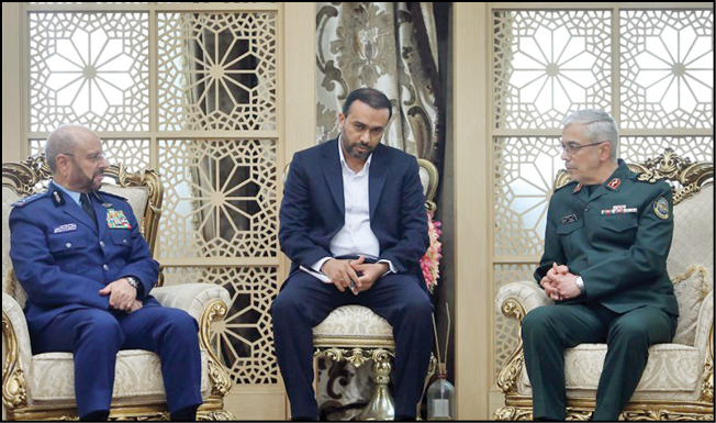 دیدار رئیس ستاد کل نیروهای مسلح عربستان با سرلشکر باقری