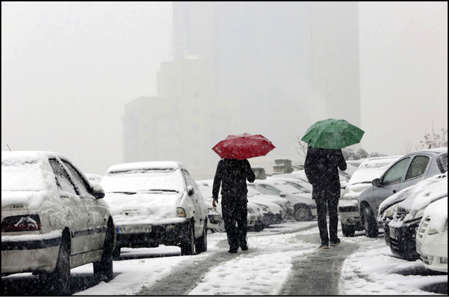 برف در راه است