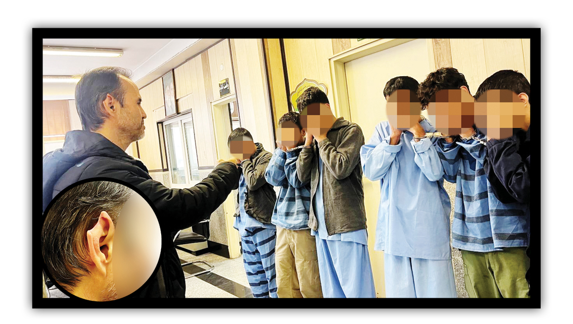 دستگیری گروگانگیرهای گوش‌بر