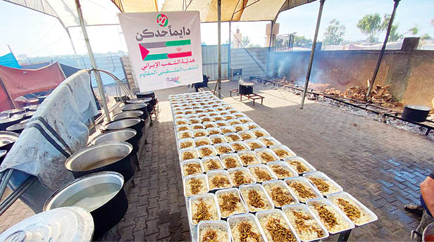 دومین محموله کمک‌های مردمی به غزه رسید