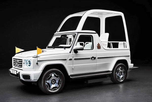 پاپ‌موبیل جدید