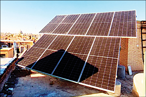 تولید برق از پشت‌بام 2000مدرسه