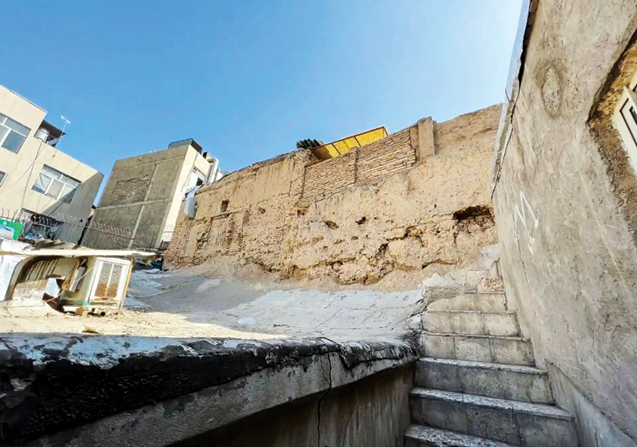 دیوار ۵۰۰ساله پایتخت