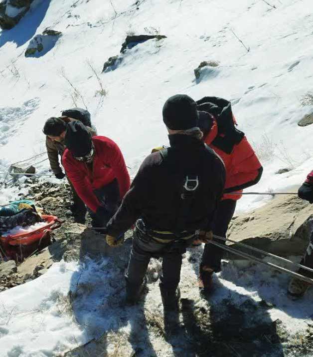 نجات جان 2کوهنورد در توچال