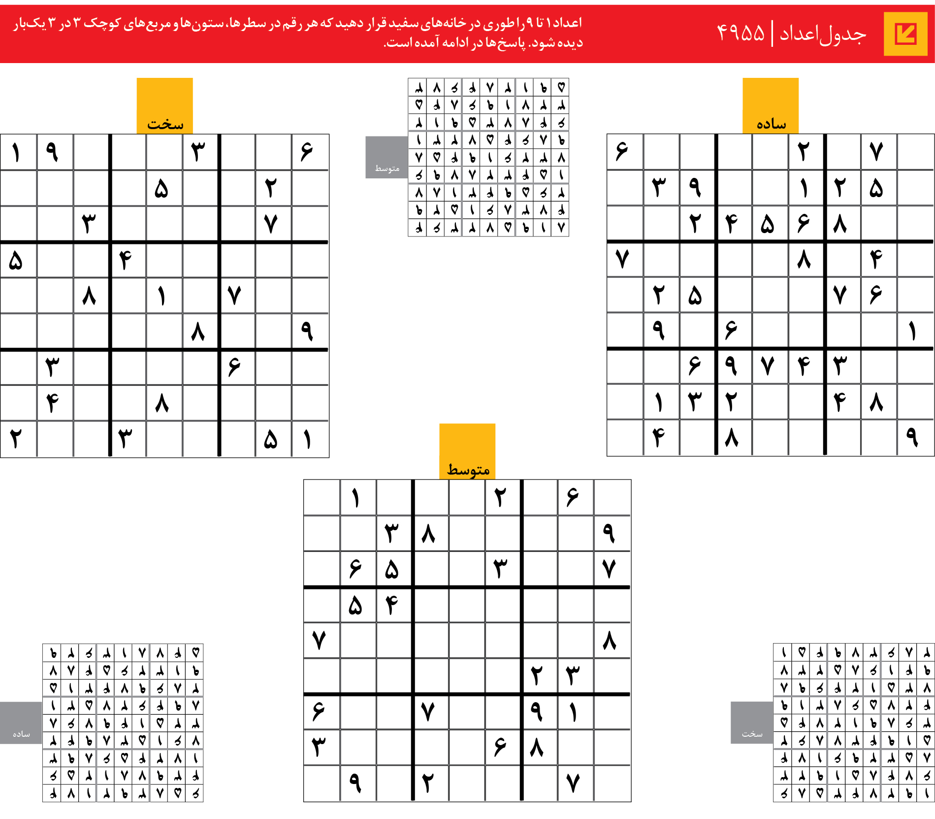 جدول‌اعداد | 4955