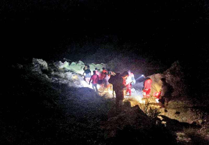 نجات ۳ کوهنورد در کوه‌های بیرمی