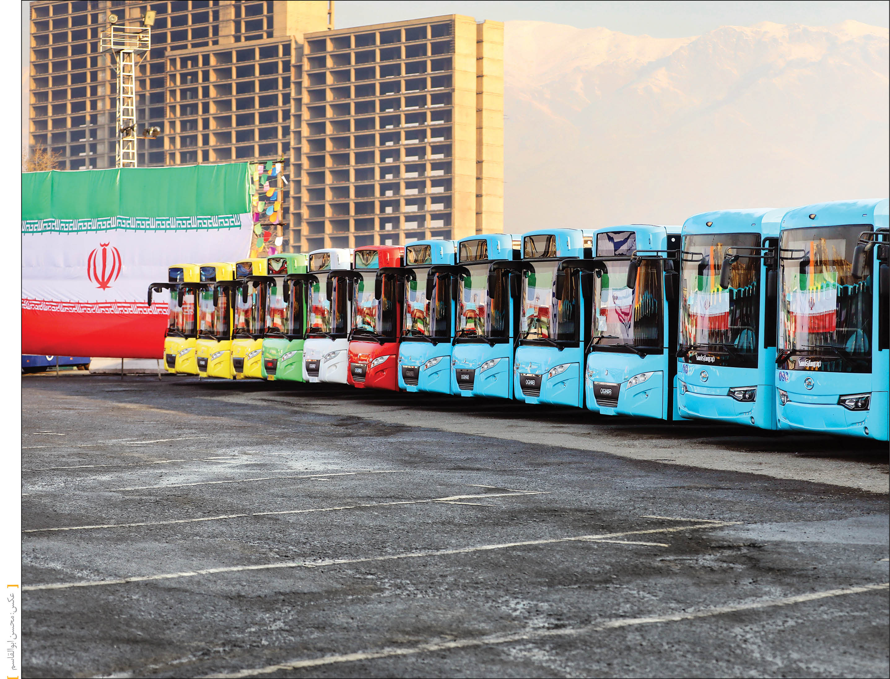 اتوبوس‌های مدرن پایتخت