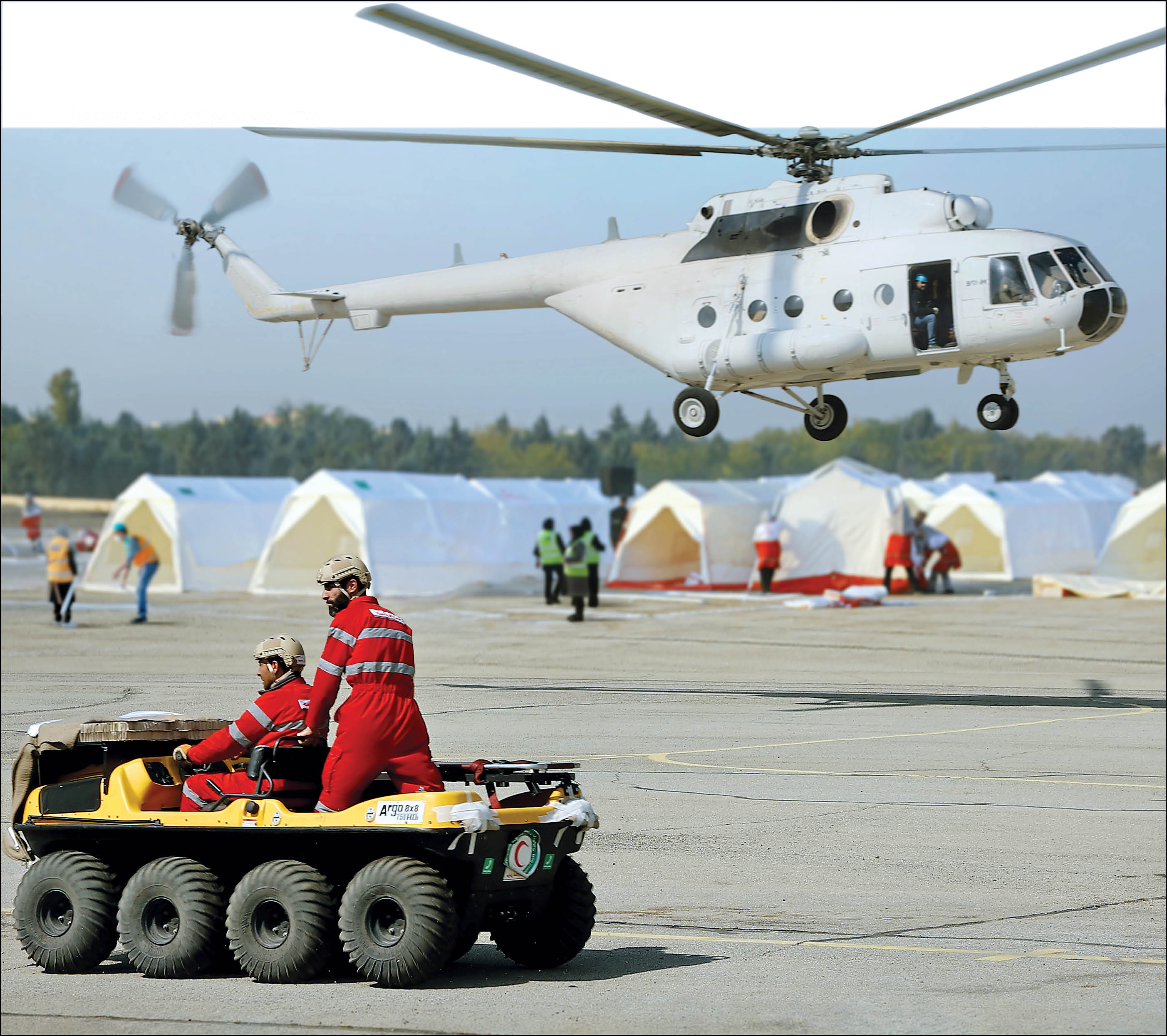 مانور 10 هزار نفری برای روز مبادا