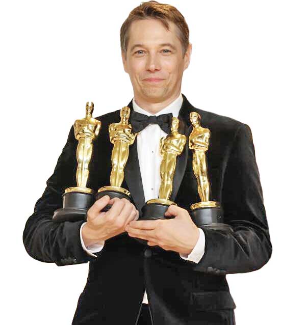 یک مرد و 4 اسکار