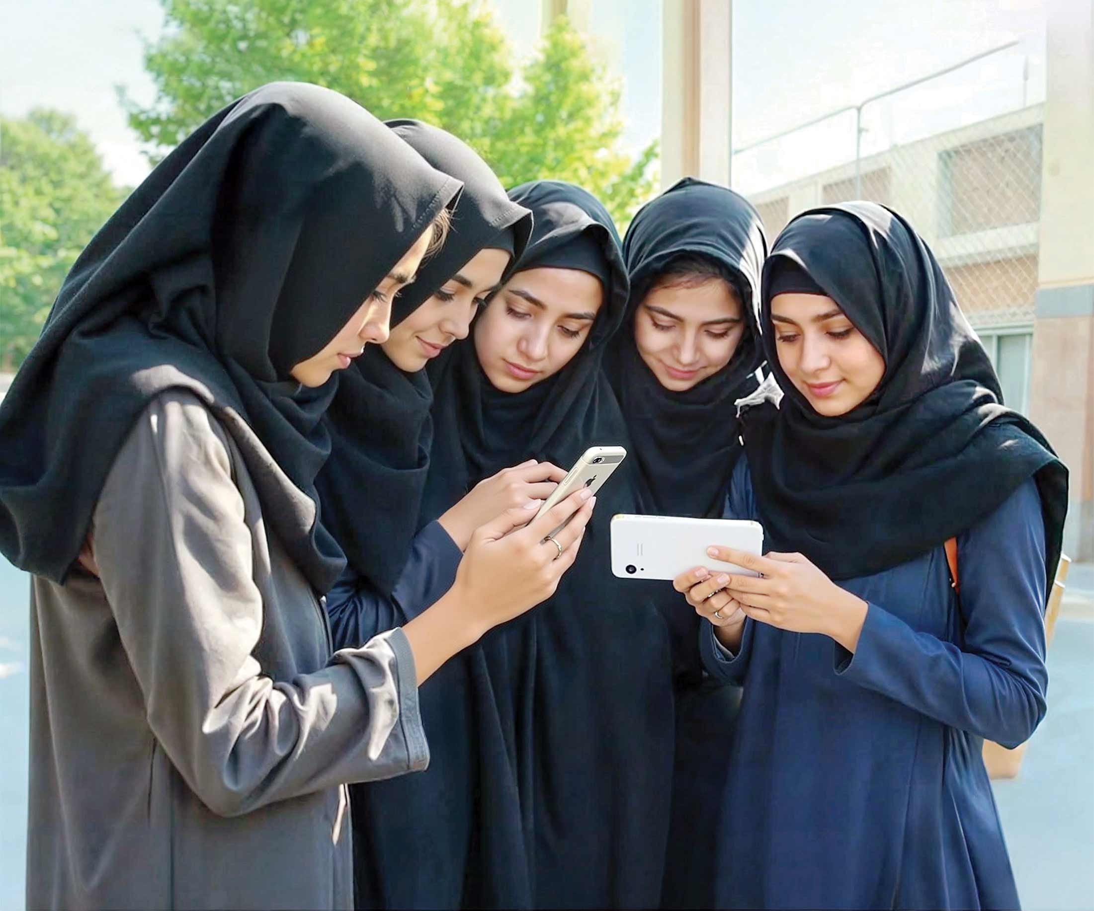 دفاع از دختران در زندگی مجازی