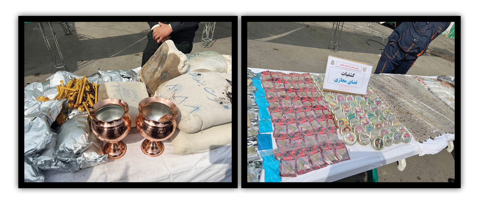 یک سال دستاورد مأموران مبارزه با مواد‌مخدر تهران از زبان رئیس پلیس