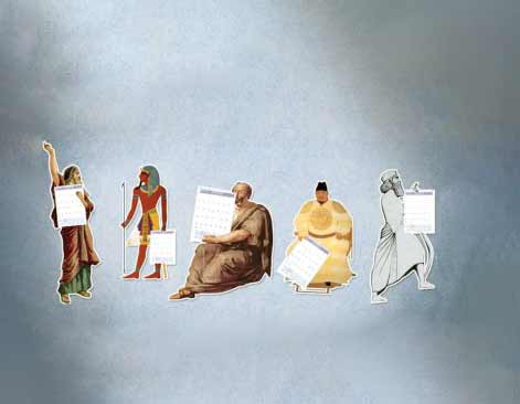 شمارش روزها و سال‌ها از دورترین زمان تا‌کنون همیشه مبتنی بر حرکات اجرام آسمانی بوده است