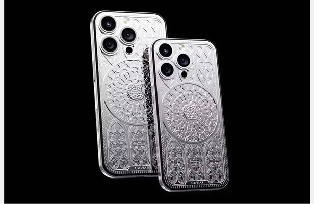 گوشی با قابی از طلای سفید