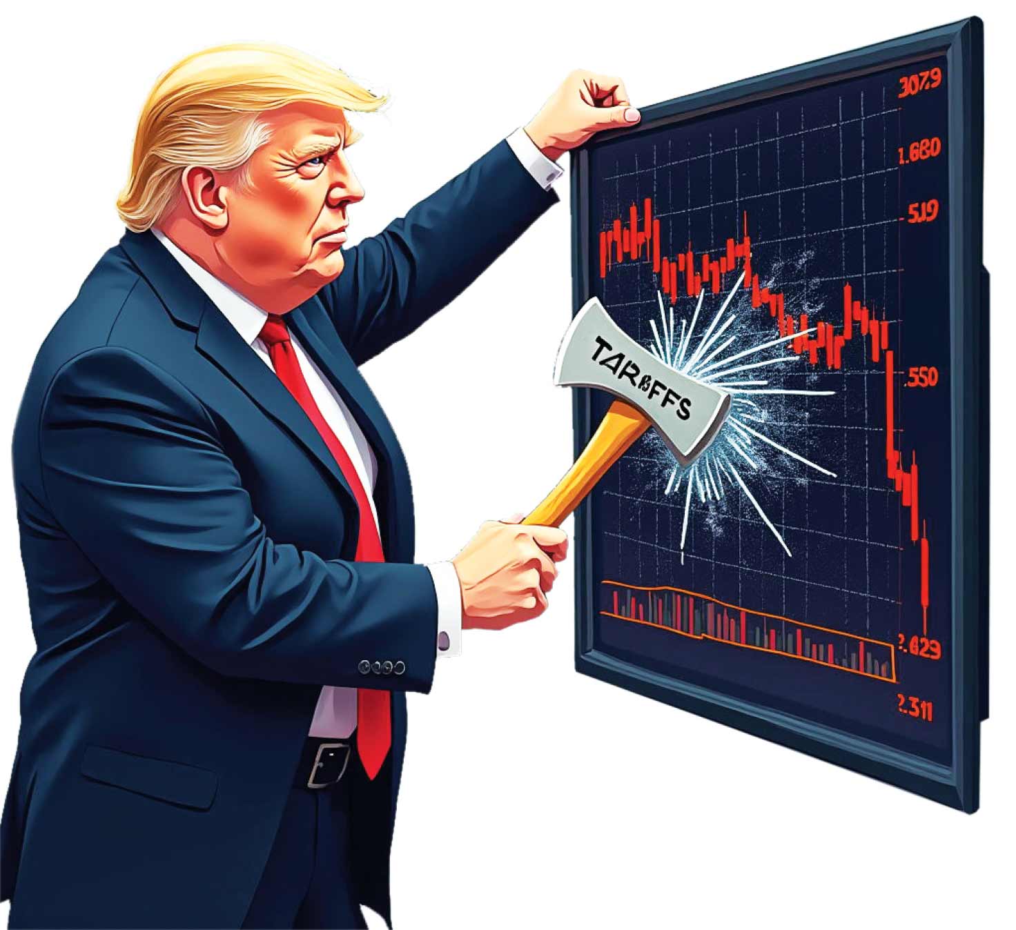 ‌سقوط تاریخی بورس آمریکا