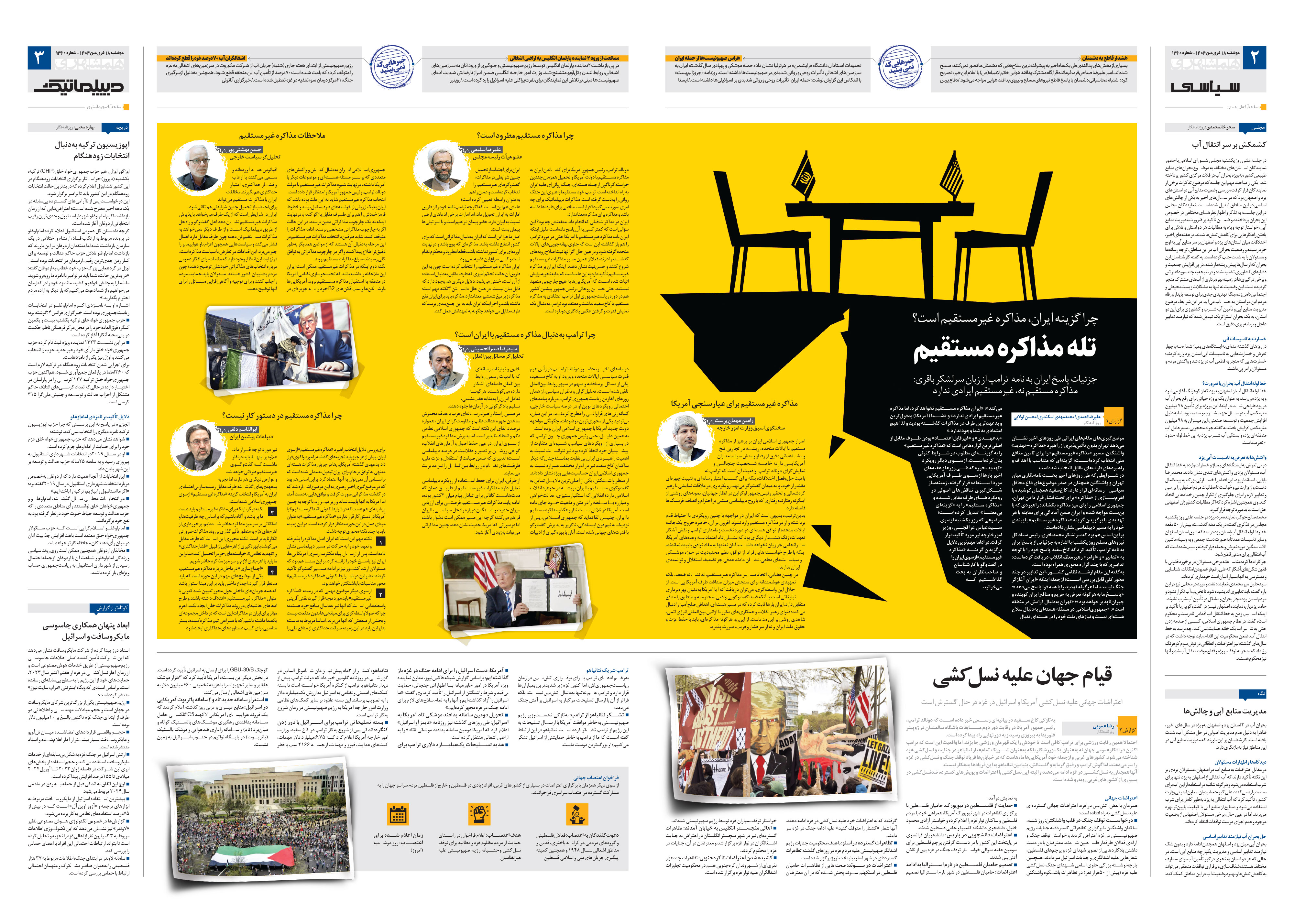 سیاسی- دیپلماتیک