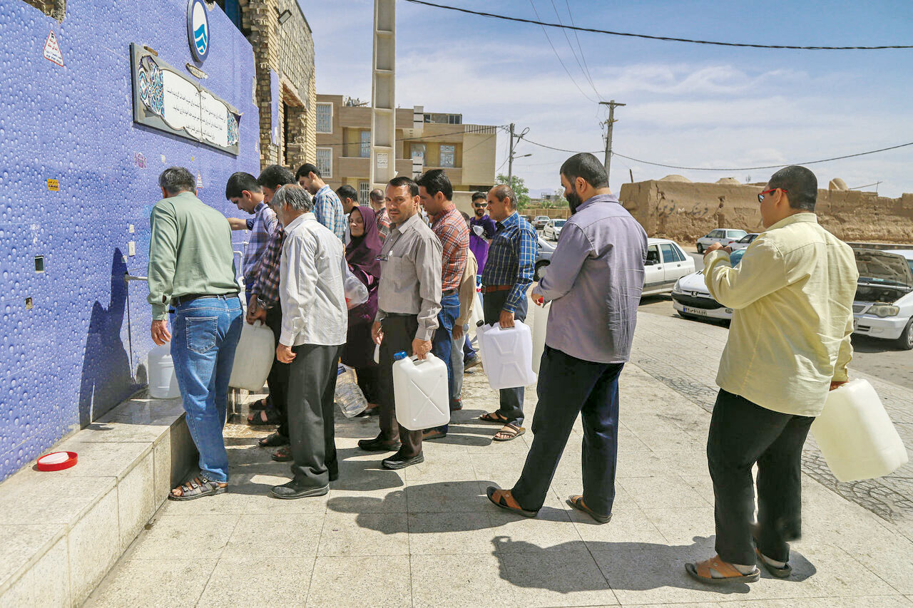 آب به یزد رسید