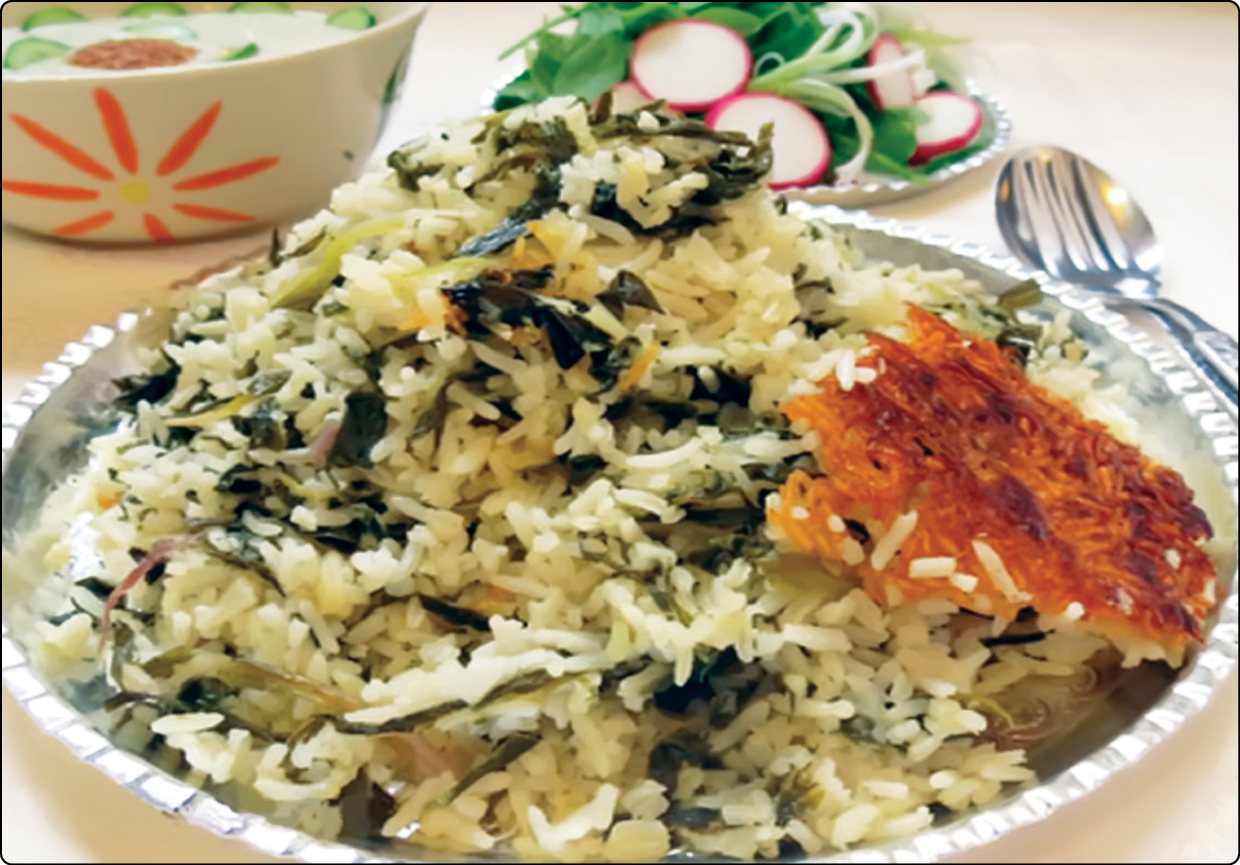 از ترکیب برنج و سبزی‌های بهاری ،پلوهای متفاوت آماده کنید